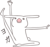 Sweetie birdie rabbit sticker #6598235