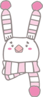 Sweetie birdie rabbit sticker #6598244