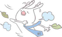 Sweetie birdie rabbit sticker #6598250