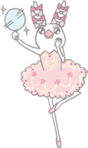 Sweetie birdie rabbit sticker #6598263