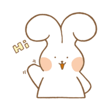 Butter Rabbit & Dragon Fish sticker #6598674
