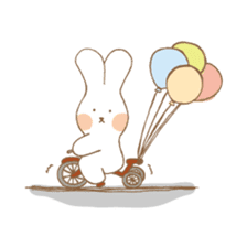 Butter Rabbit & Dragon Fish sticker #6598689