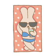 Butter Rabbit & Dragon Fish sticker #6598700