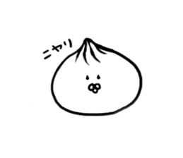 The steamed meat bun sticker #6599024