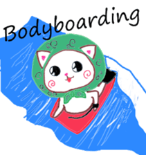 PE in summer sticker #6599162