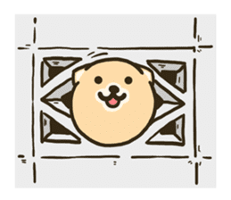 very cute egg dog No2 sticker #6599755