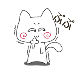Sticker.spiral cat sticker #6600216