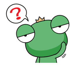 Frog Prince of life thing sticker #6600389