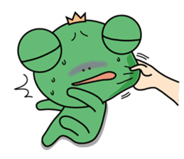 Frog Prince of life thing sticker #6600414