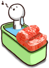 beef steak sticker #6600729