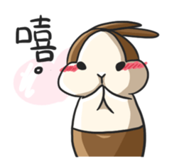 WBG - 4 Rabbit's Day sticker #6601224