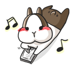 WBG - 4 Rabbit's Day sticker #6601246