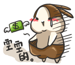 WBG - 4 Rabbit's Day sticker #6601262