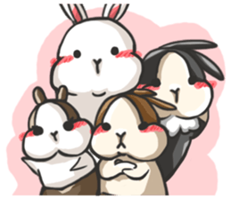 WBG - 4 Rabbit's Day sticker #6601263