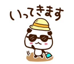 Polite words of panda sticker #6601308