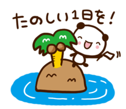 Polite words of panda sticker #6601310