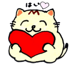 m cat kansai dialect sticker #6602250