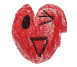 Akane of 5-year-old painting Sticker sticker #6602628