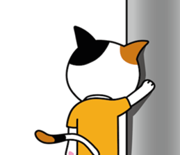 The calico cat sticker #6602893