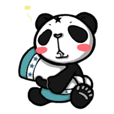Funny Panda HOSSY. sticker #6603744