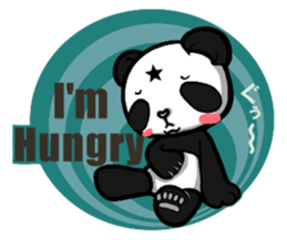 Funny Panda HOSSY. sticker #6603750