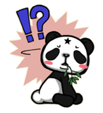 Funny Panda HOSSY. sticker #6603753