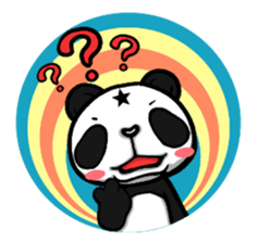 Funny Panda HOSSY. sticker #6603757