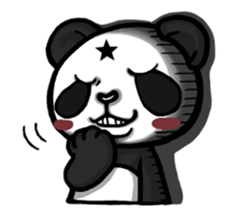 Funny Panda HOSSY. sticker #6603763