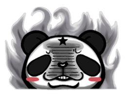 Funny Panda HOSSY. sticker #6603765