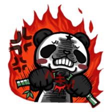 Funny Panda HOSSY. sticker #6603766
