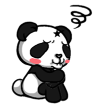 Funny Panda HOSSY. sticker #6603768