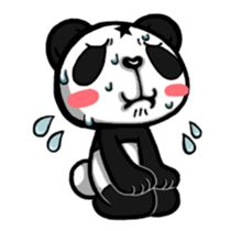 Funny Panda HOSSY. sticker #6603769