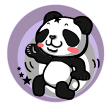 Funny Panda HOSSY. sticker #6603773