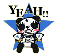 Funny Panda HOSSY. sticker #6603775