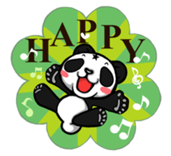 Funny Panda HOSSY. sticker #6603781