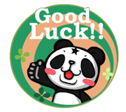 Funny Panda HOSSY. sticker #6603782