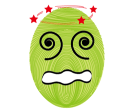 Finger cover seal sticker #6604025