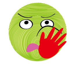 Finger cover seal sticker #6604044