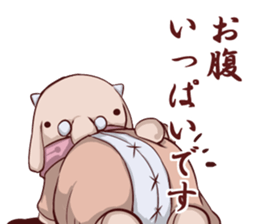 Round guy's face2 sticker #6604190