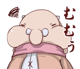 Round guy's face2 sticker #6604198