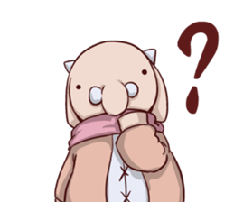 Round guy's face2 sticker #6604199