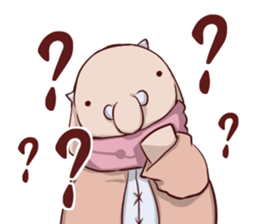 Round guy's face2 sticker #6604200