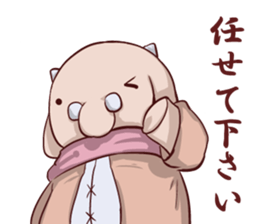 Round guy's face2 sticker #6604203