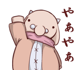 Round guy's face2 sticker #6604205