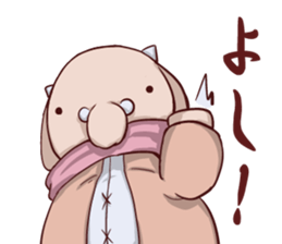 Round guy's face2 sticker #6604209