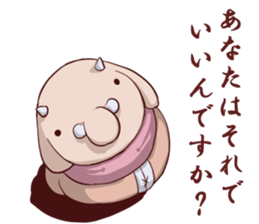 Round guy's face2 sticker #6604210