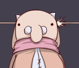 Round guy's face2 sticker #6604214