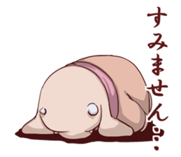 Round guy's face2 sticker #6604218