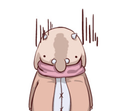 Round guy's face2 sticker #6604222