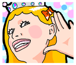 mature princess sticker #6604256